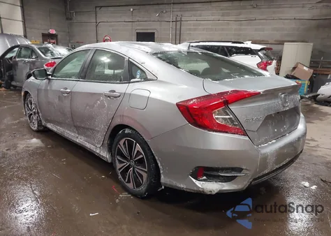 2018 Honda Civic Ex-T from USA, damaged, VIN JHMFC1F38JX030525